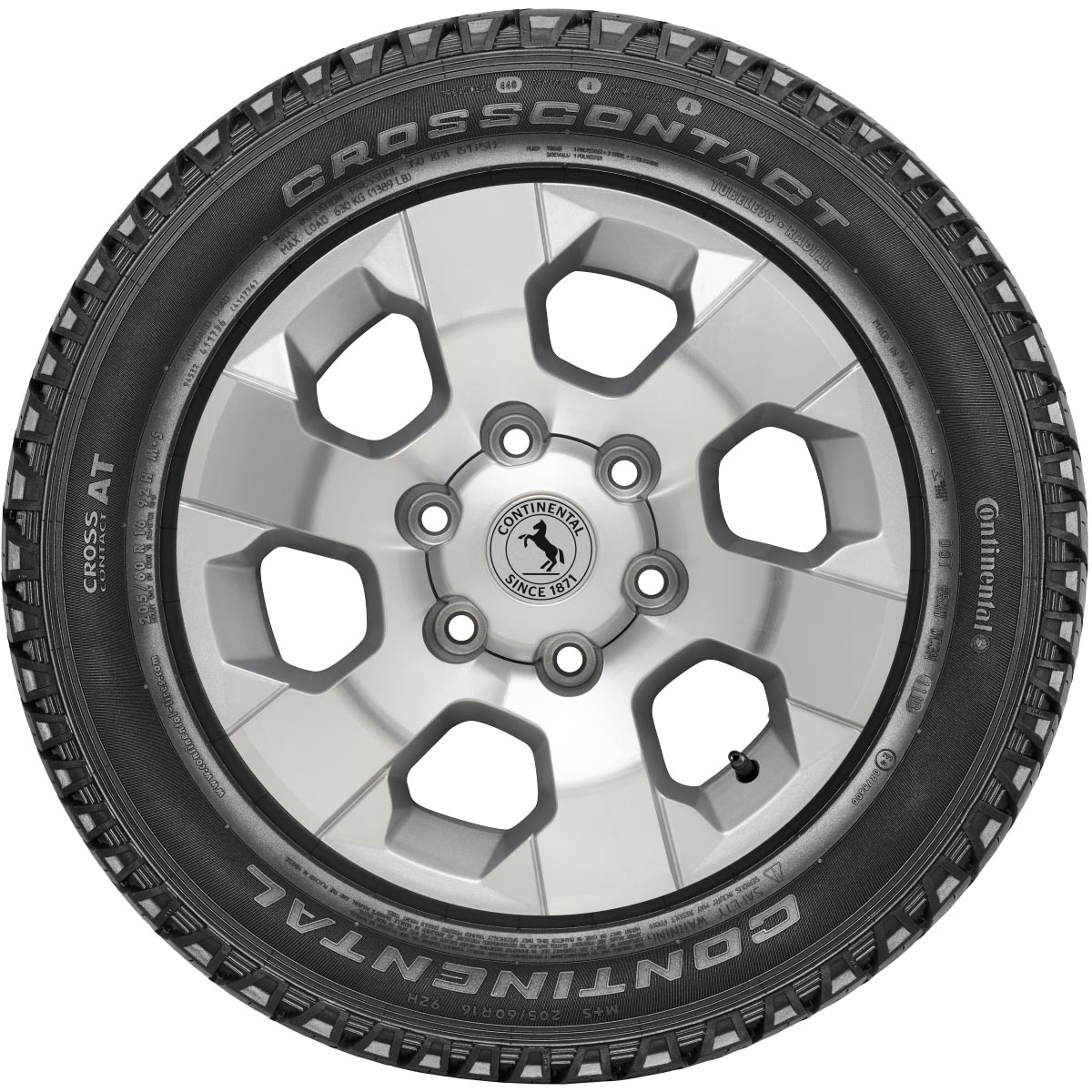 Pneu Aro 16 Continental 215X65R16 98T CrossContact AT - Imagem 3