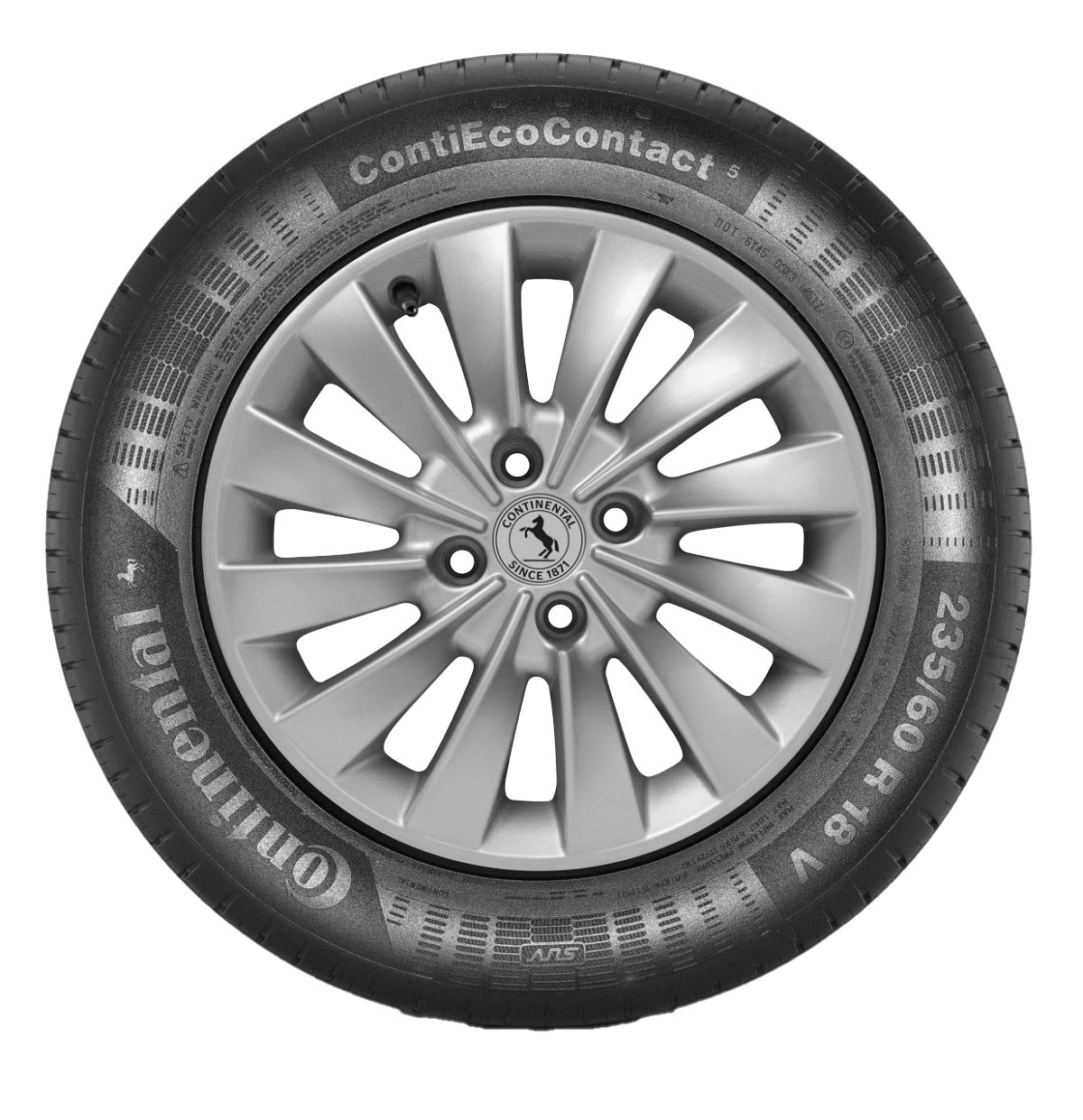 Pneu Aro 18 Continental 235X55R18 100V FR Sport Contact 5 SUV ContiSeal - Imagem 3