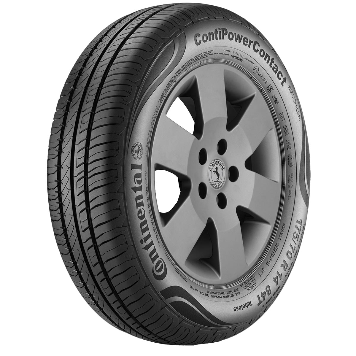 Pneu Aro 15 Continental 175X65R15 84H Power Contact 2
